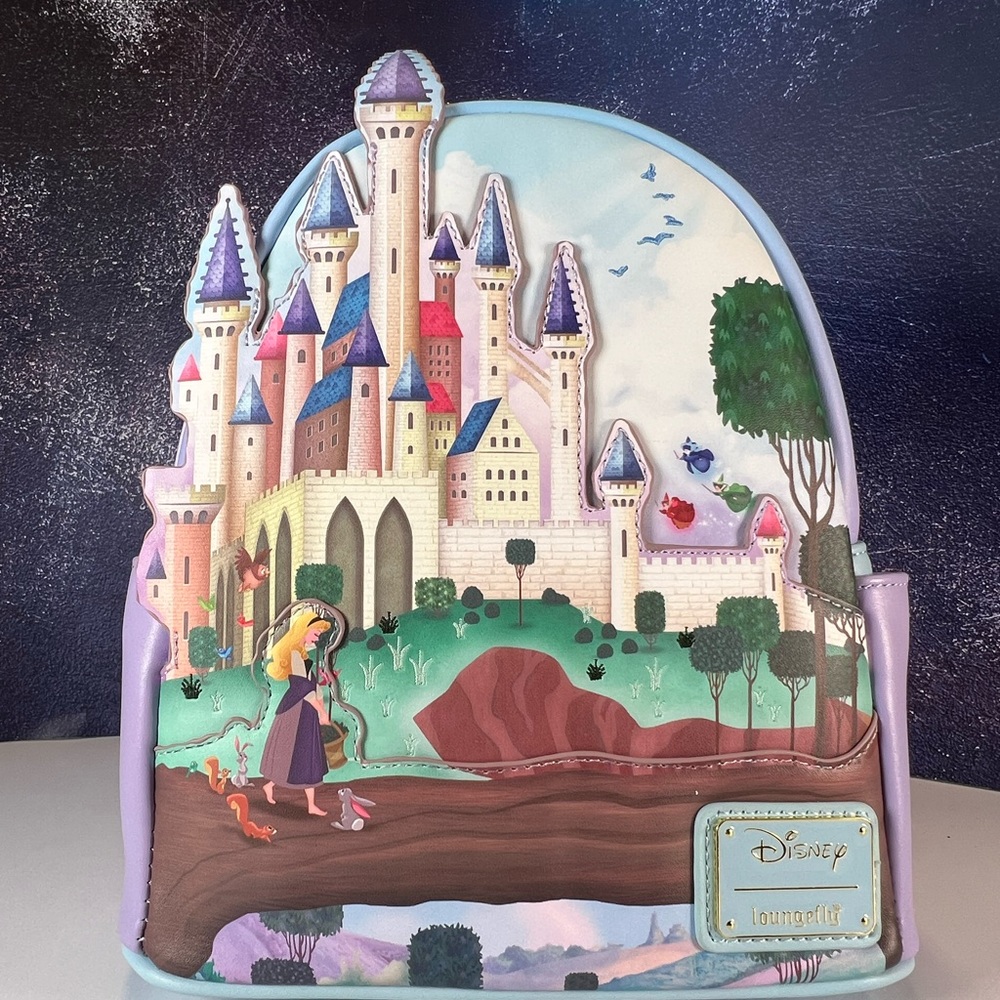 Loungefly: Disney - Princess Castle Series Sleeping Beauty Mini Backpack